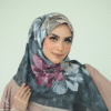 Luissa Flora Pure Comfort Hijab Segi Empat 120cm
